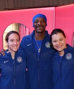 Paris Olympics Snoop Dogg USA Blue Jacket