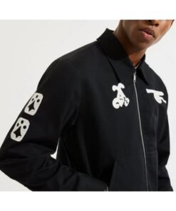 Pre Historic Arsenal N7 Black Jacket