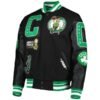 Pro Standard Black Boston Celtics Retro Jacket - Sale
