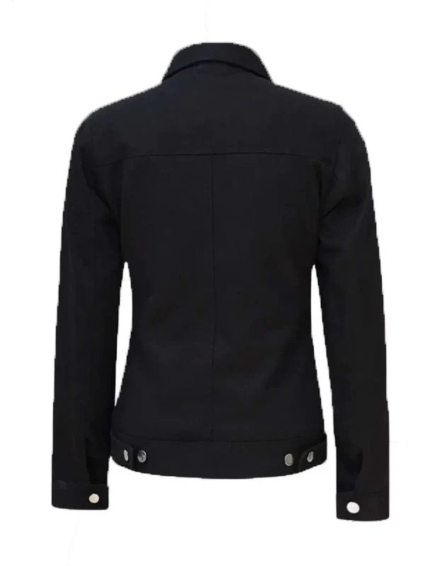 Rip Wheeler Yellowstone Black Jacket For Women Rip Wheeler Yellowstone Black Jacket For Women - Image 2