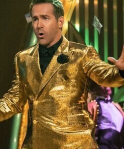 Alternative view of Ryan Reynolds Spirited Gold Suit