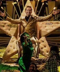 Ryan Reynolds Spirited Gold Suit Ryan Reynolds Spirited Gold Suit