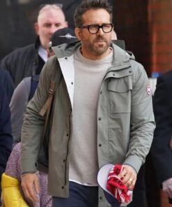 Ryan Reynolds Wrexham Canada Goose Hooded Jacket