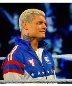 Stars Stripes Windbreaker Cody Rhodes Jacket