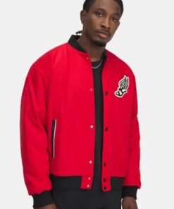 Steph Curry Red Jacket