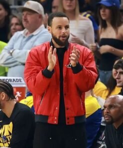 Steph Curry Red Jacket