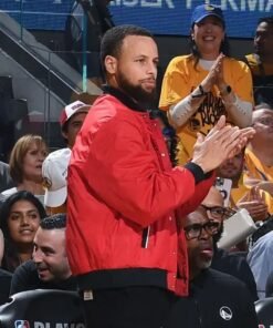 Steph Curry Red Jacket