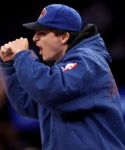 Timothée Chalamet Knicks Hooded Jacket