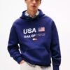Tommy x US SailGP Team Hoodie Blue