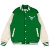 Zach Bryan x Eagles Letterman Jacket Green
