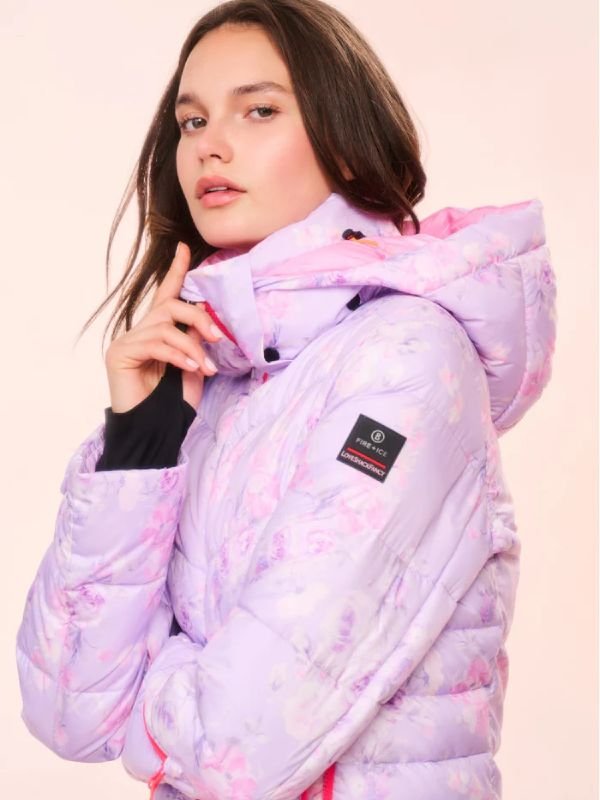 BOGNER Fire+Ice x LoveShackFancy Saelly Ski Jacket BOGNER Fire+Ice x LoveShackFancy Jacket Purple