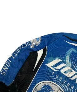 Vintage NFL Detroit Lions Blue Racing Jacket