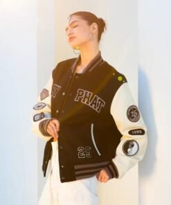 Baby Phat Black Varsity Jacket