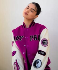 Baby Phat Pink Varsity Jacket