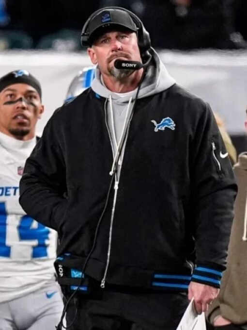 ブリティッシュ・ライオンズ 2025ツアー フリース ジャケット（Ｌサイズ） Dan Campbell Detroit Lions 2025 Sideline Jacket
