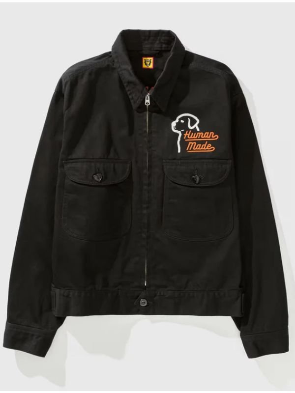 Human Made Work Jacket Black