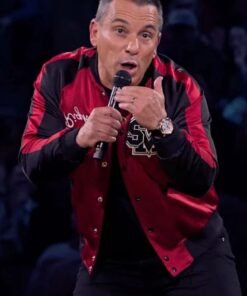 It Aint Right Sebastian Maniscalco Red Black Jacket
