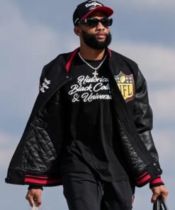 KhaDarel Hodge HBCU Pan African College Varsity jacket