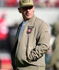 Kyle Shanahan 49ers Salute to Service Bomber Jacket