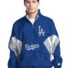 Los Angeles Dodgers Cooperstown Chief Half-Zip Jacket