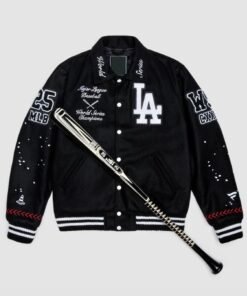 Los Angeles Dodgers Joshua Vides x Fanatics World Series Champions Varsity Jacket