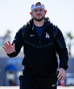 Los Angeles Dodgers Nike Tech Fleece Windrunner Hoodie Jacket Los Angeles Dodgers Nike Tech Fleece Jacket Hoodie