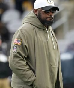 Mike Tomlin Steelers Salute to Service Jacket