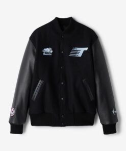 Sandy Brondello Roots Toronto Tempo Varsity Jacket Black
