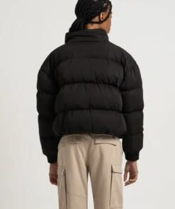 Stussy Graffiti Puffer Jacket Stussy Graffiti Jacket Black