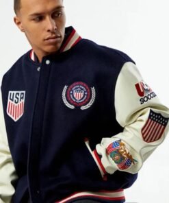 Truly Hard Seltzer x Jeff Hamilton US Soccer Varsity Jacket