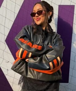 Alannah Davidson Bears Leather Jacket