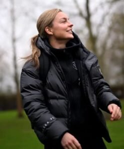 FC UEFA Womens Champions League Black Jacket