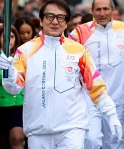 Jackie Chan 2026 Milano Cortina Olympics Jacket