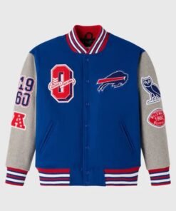 OVO 2025 Buffalo Bills Varsity Jacket