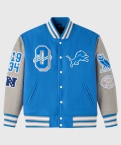 OVO 2025 Detroit Lions Varsity Jacket