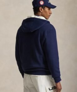 Polo Ralph Lauren Winter Olympics 2026 Team USA Sherpa Zip Up Hoodie