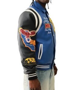 The-Rolling-Loud-Derrick-Milano-Varsity-Leather-Jacket