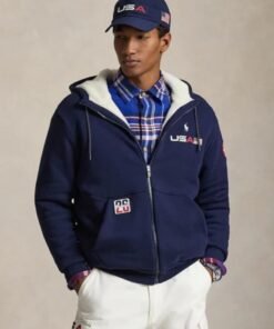 Polo Ralph Lauren Winter Olympics 2026 Team USA Sherpa Hoodie