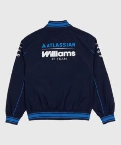 2026 New Era x Atlassian Williams F1 Team Navy Varsity Jacket
