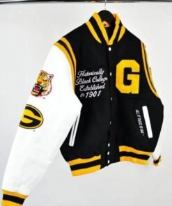 Grambling State University Black Varsity Jacket
