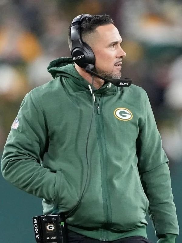Matt LaFleur Packers Bomber Jacket Matt LaFleur Packers Bomber Jacket
