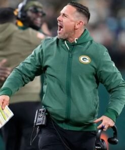 Matt LaFleur Packers Sideline Bomber Jacket