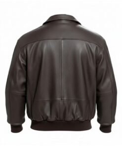 Mens Vintage Heritage A-2 Brown Leather Bomber Jacket Mens Vintage Heritage A-2 Brown Leather Bomber Jacket