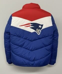 New England Patriots Multicolor Puffer Jacket
