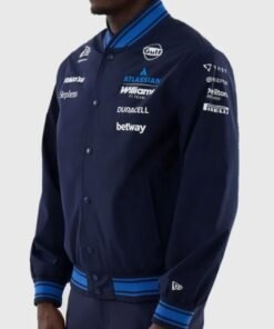 New Era x Atlassian Williams F1 Team Navy Varsity Jacket
