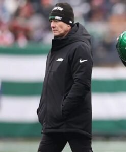 New York Jets Black Hooded Jacket