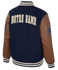 Notre Dame Letterman Varsity Jacket