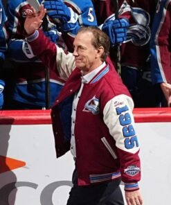 Peter Forsberg Colorado Avalanches 30th Anniversary Varsity Jacket
