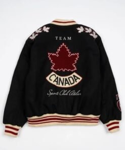 SCA x Hockey Canada Leaf Legacy Varsity Jacket