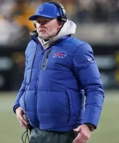 Sean McDermott Buffalo Bills Puffer Jacket